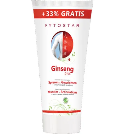 Fytostar Ginseng Plus Spiercreme +33% (200 ml)