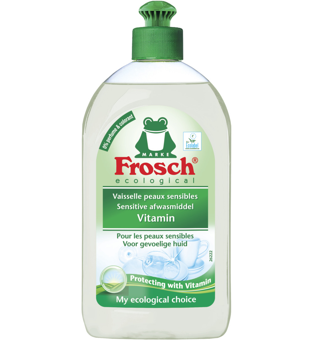 Frosch Afwasmiddel vitaminen sensitive (500 ml)