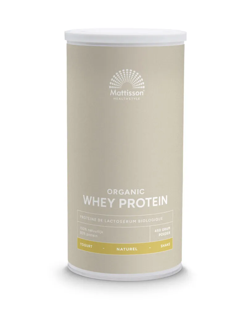 Mattisson Wei Whey Proteine Naturel 80% Bio (450 gr)
