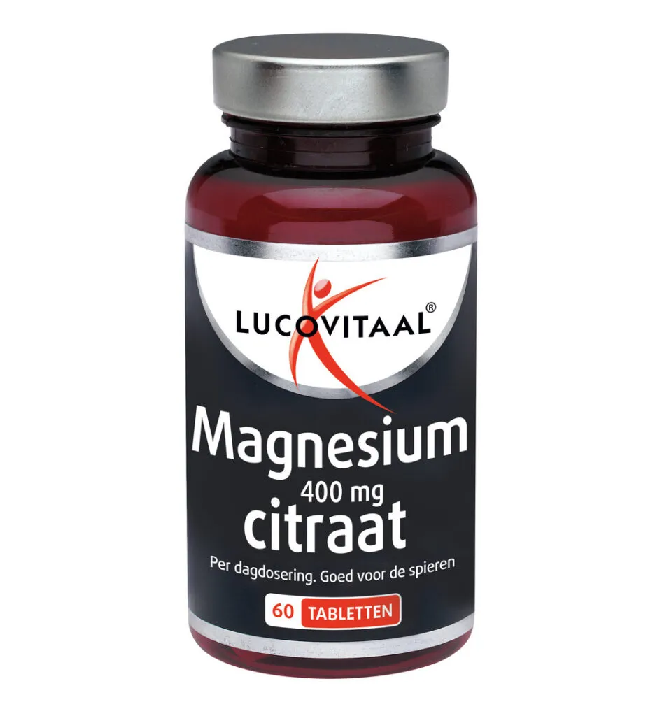 Lucovitaal Magnesium Citraat 400mg (60 tabletten)
