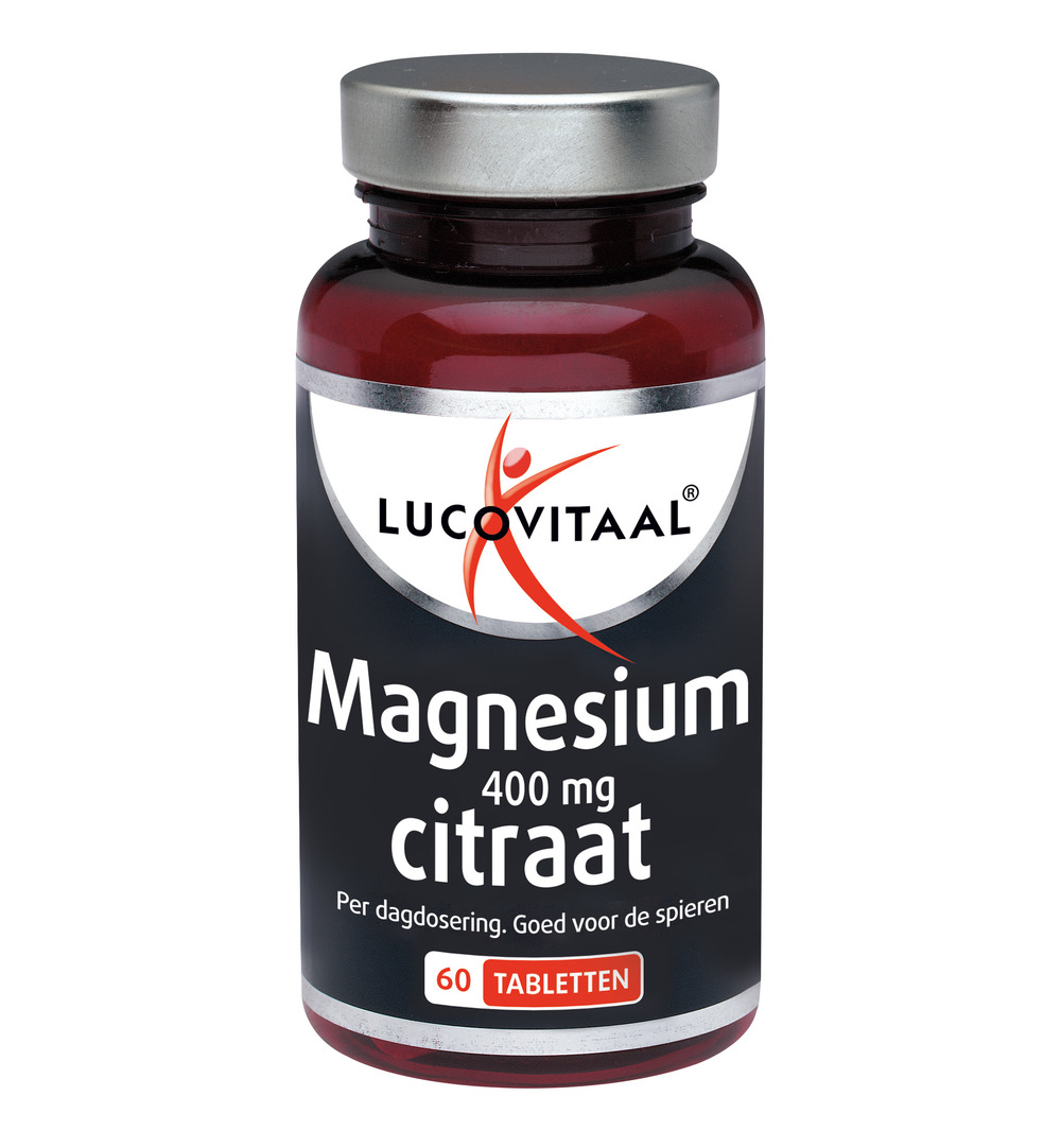 Lucovitaal Magnesium Citraat 400mg (60 tabletten)