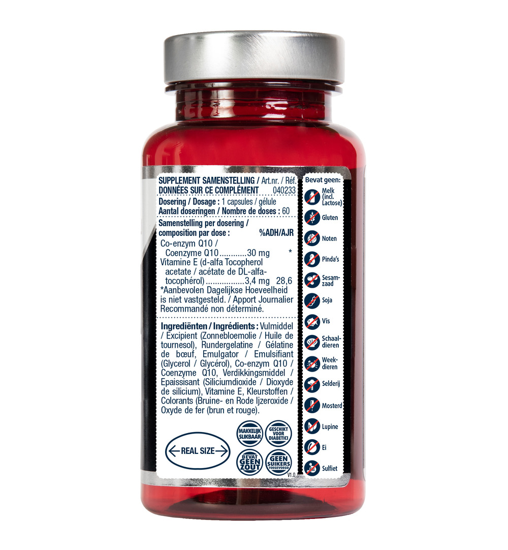 Lucovitaal Q10 30mg (60 capsules)