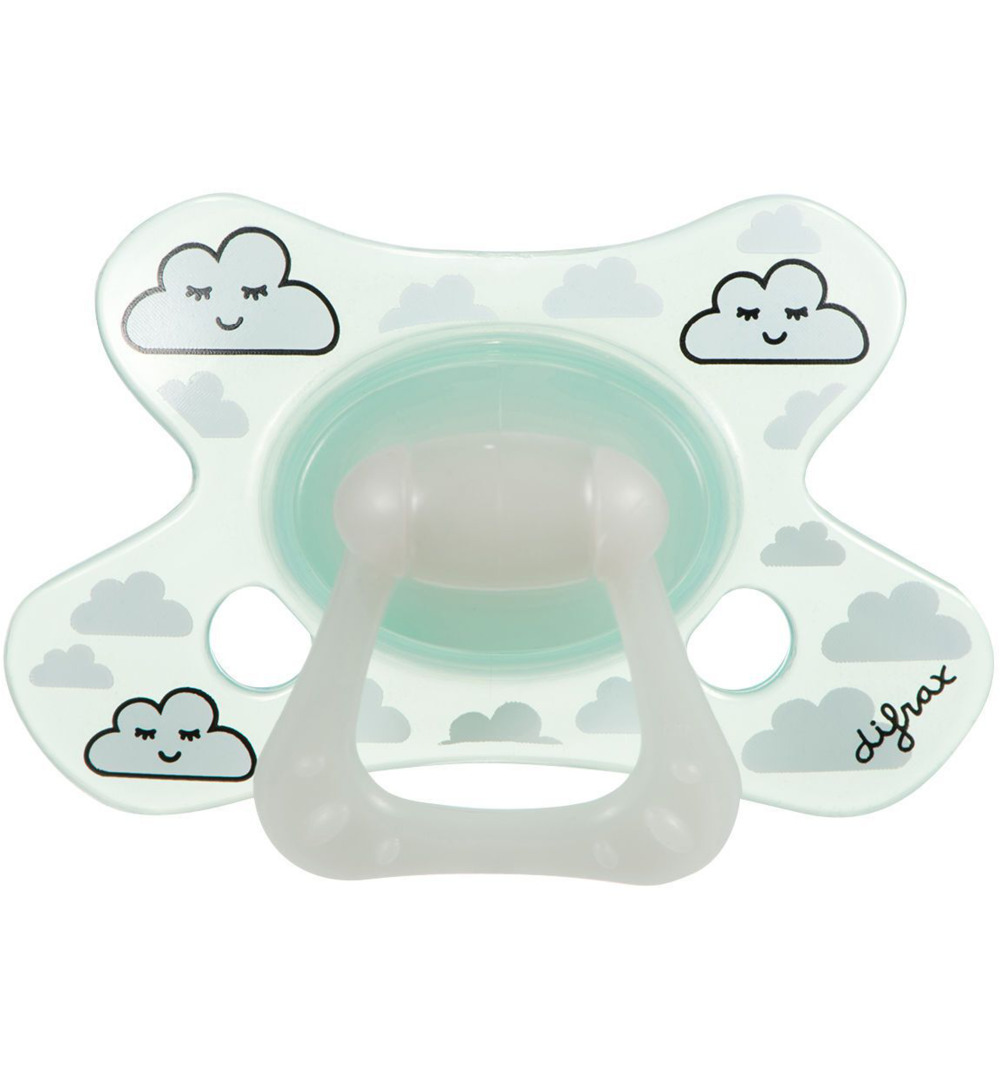 Difrax Fopspeen dental 6+ maanden glow in the dark (1 stuk)