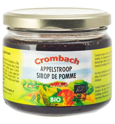 Crombach Appelstroop bio (330 gr)