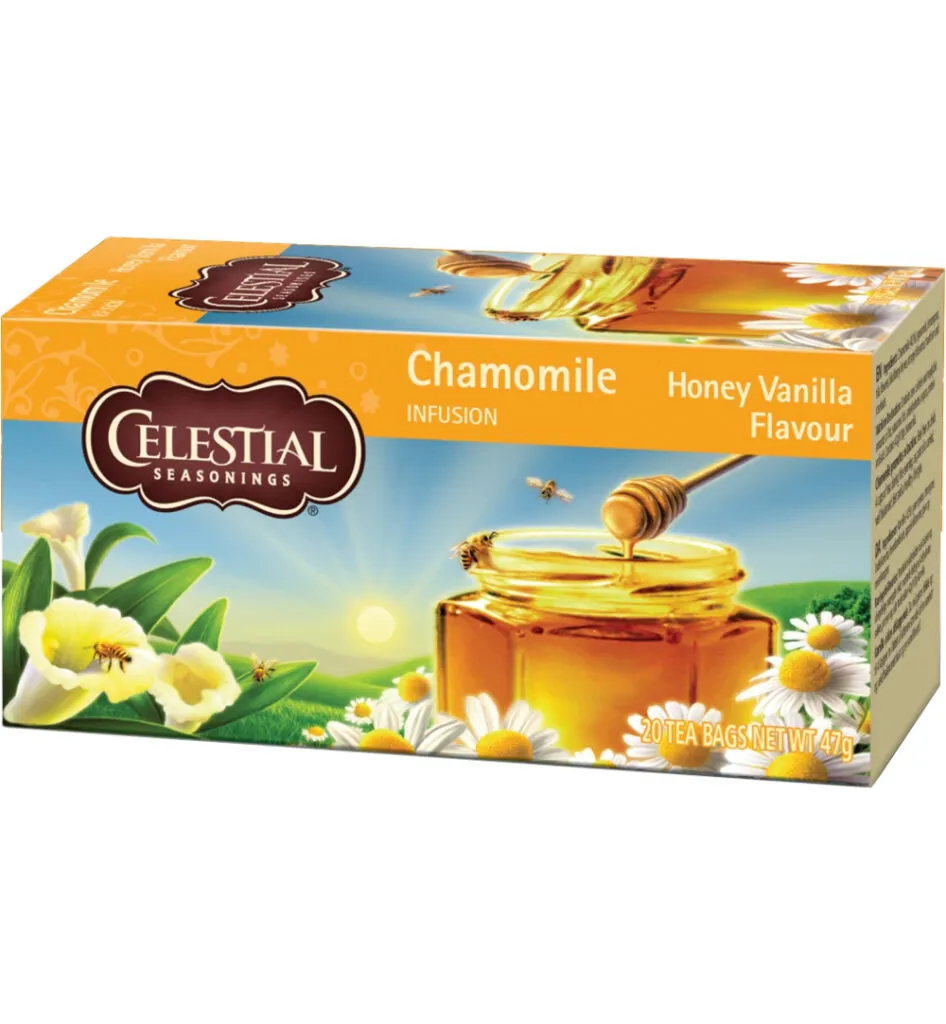 Celestial Seasonings Honey vanilla chamomile (20 stuks)