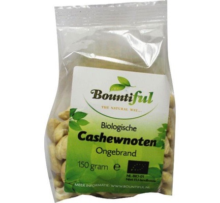 Bountiful Cashewnoten Bio (150 gr)
