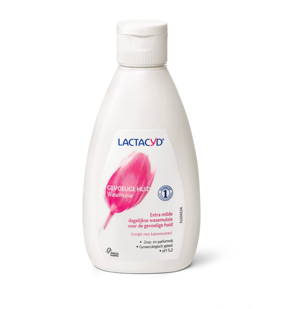 Lactacyd Wasemulsie gevoelige huid (200 ml)