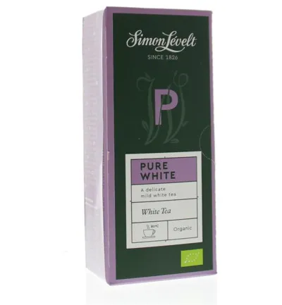 Simon Levelt Pure white bio (20 zakjes)