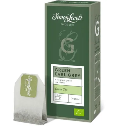 Simon Leveltgreen earlgrey bio (20 zakjes)