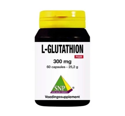 Snp L-Glutathion 300 mg puur (60 capsules)