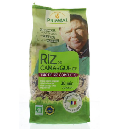 Priméal Rijst Camargue Trio Bio (500 gr)