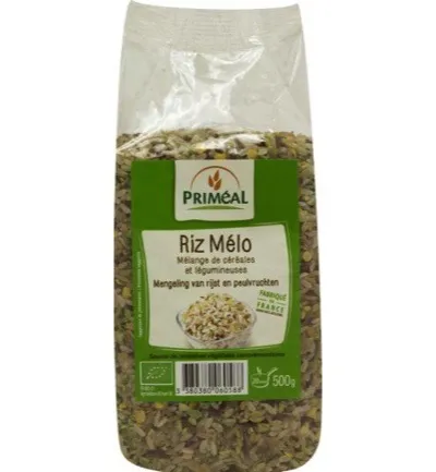 Priméal Rijst Met Spliterwten En Lijnzaad Bio (500 gr)