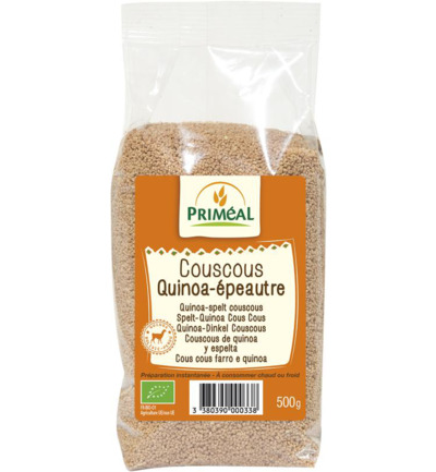Priméal Couscous Quinoa Spelt Bio (500 gr)