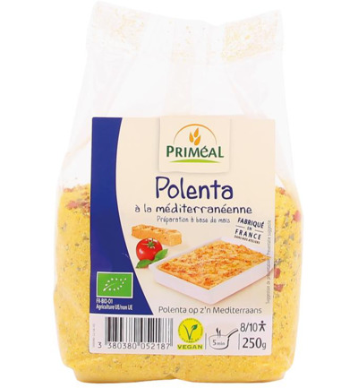 Priméal Polenta Mediterranean Bio (250 gr)