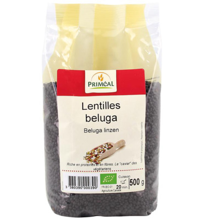 Priméal Linzen Beluga Bio (500 gr)