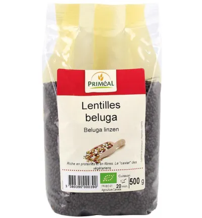 Priméal Linzen Beluga Bio (500 gr)