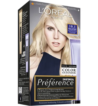 L'Oréal Infinia - 10.1 - Helsinki - Extra Licht Asblond (1 set)