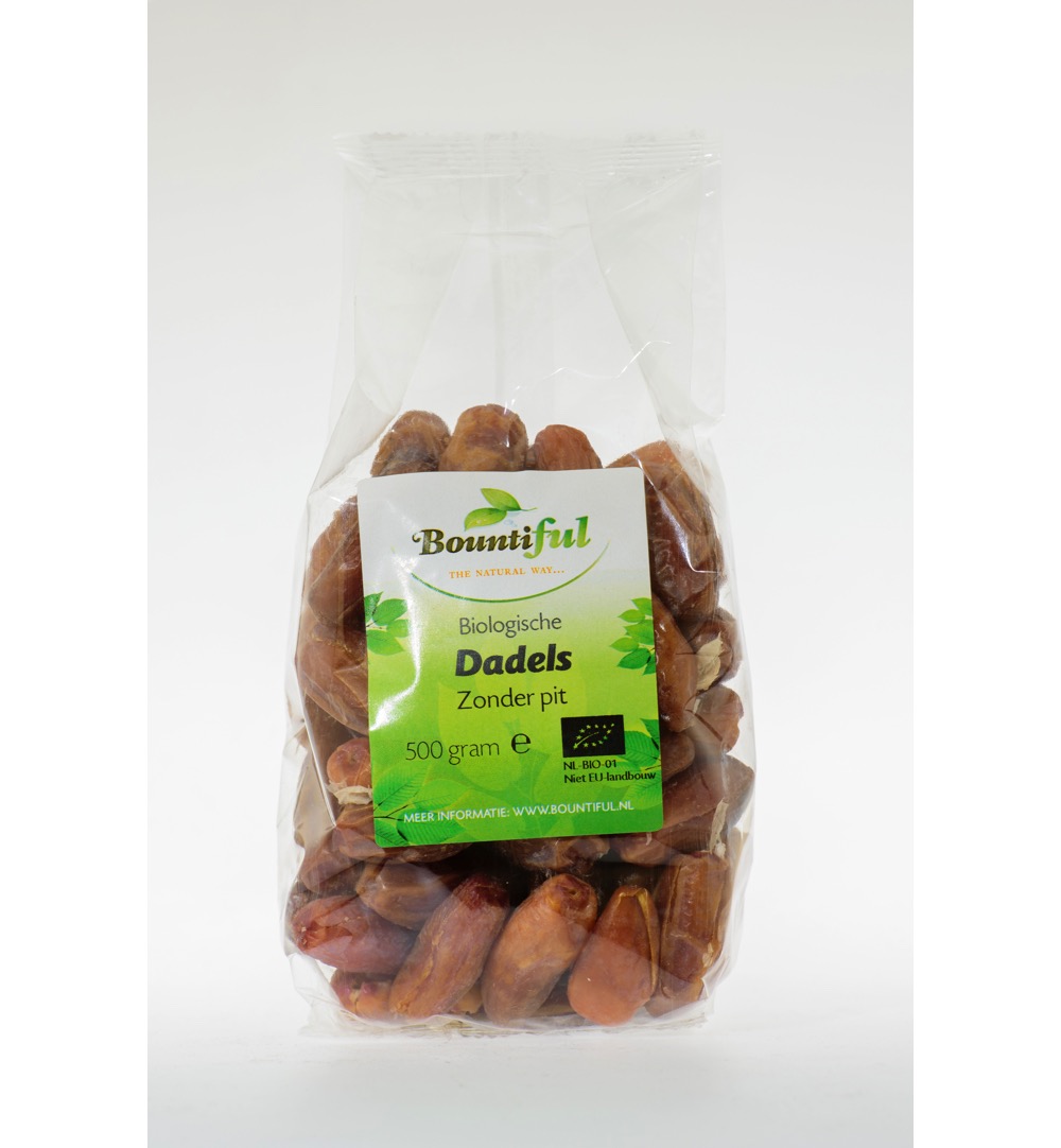 Bountiful Dadels Zonder Pit Bio (500 gr)