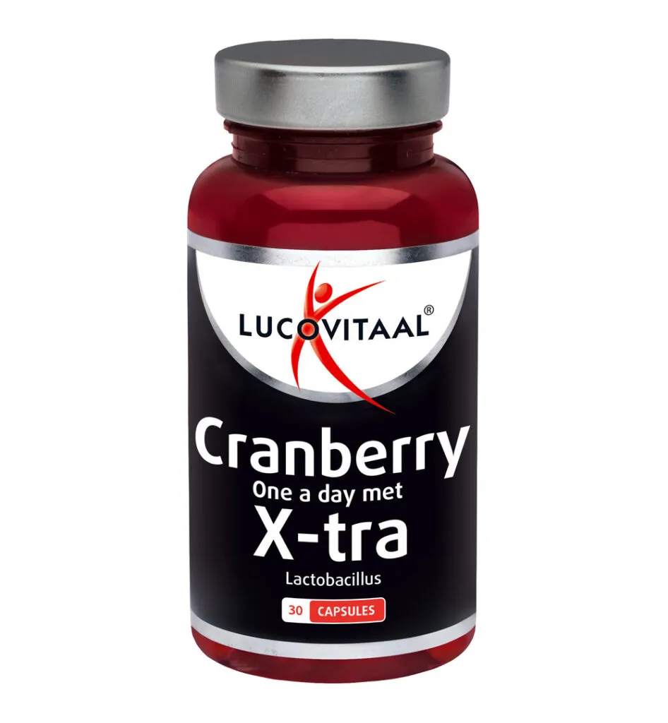 Lucovitaal Cranberry X-tra Lactobacillus (30 capsules)