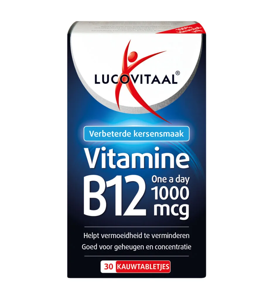 Lucovitaal Vitamine B12 1000mcg (30 tabletten)