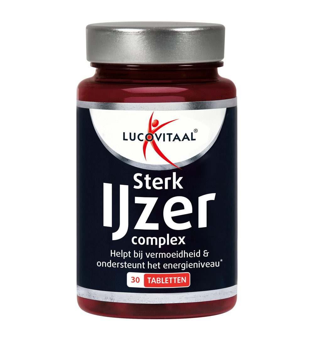 Lucovitaal Sterk IJzer Complex (30 tabletten)