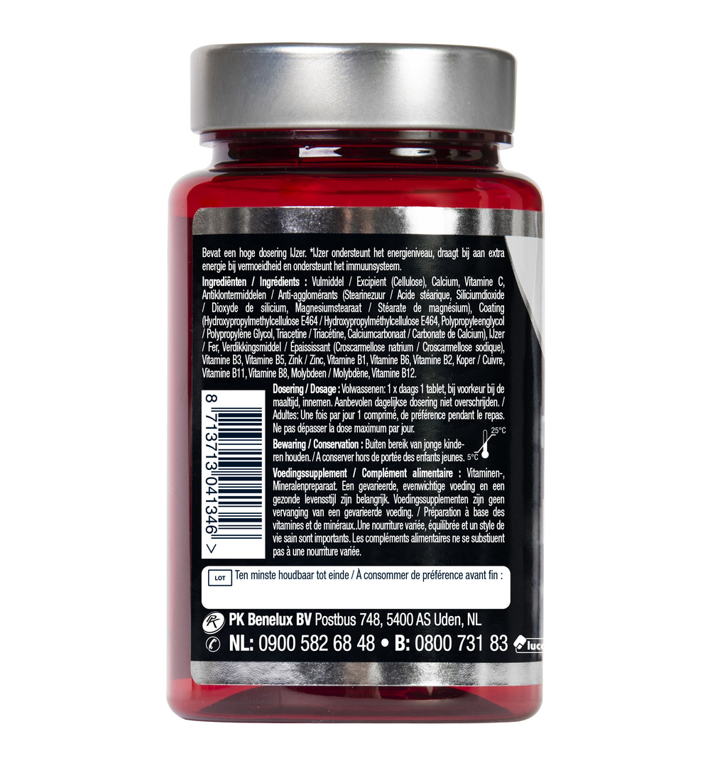 Lucovitaal Sterk IJzer Complex (30 tabletten) - image 3