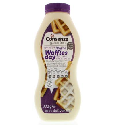Consenza Schudfles Mix Voor Wafels (302 gr)