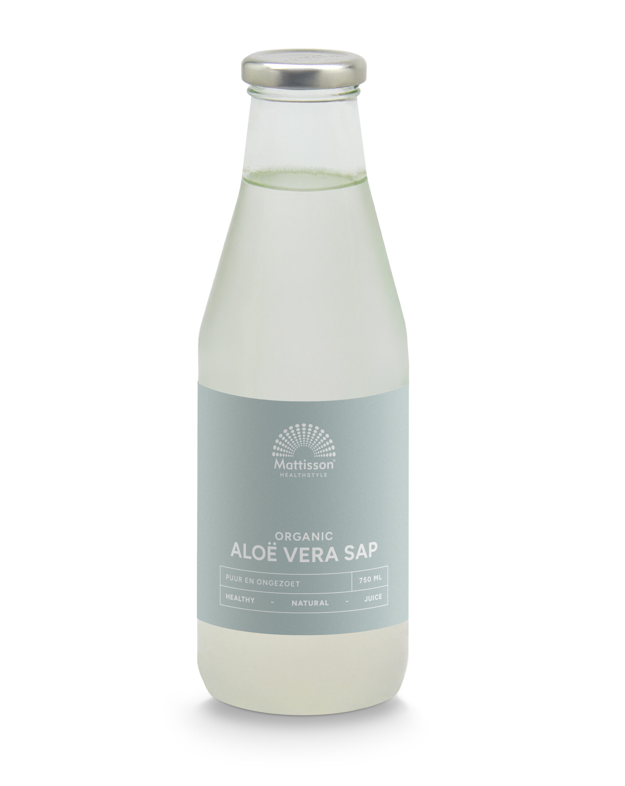 Mattisson Aloe Vera Juice Puur Sap Bio (750 ml)