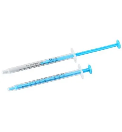 Spruyt Hillen Doseerspuit 1ml blauw (50 stuks)