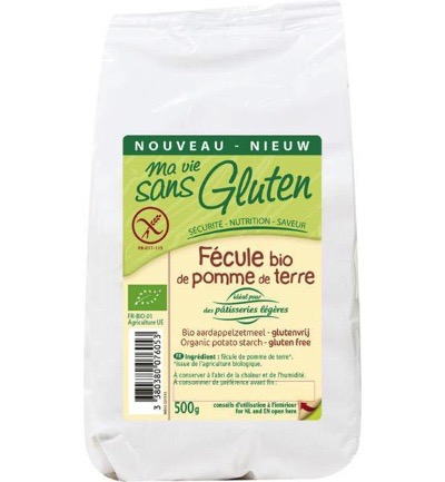 Ma Vie Sans Gluten Aardappelzetmeel Glutenvrij Bio (500 gr)
