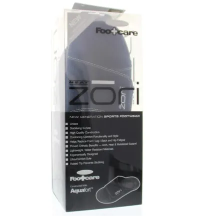 Zori Slipper verstelbare band maat 12 45 tot 46 zwart (1 paar)