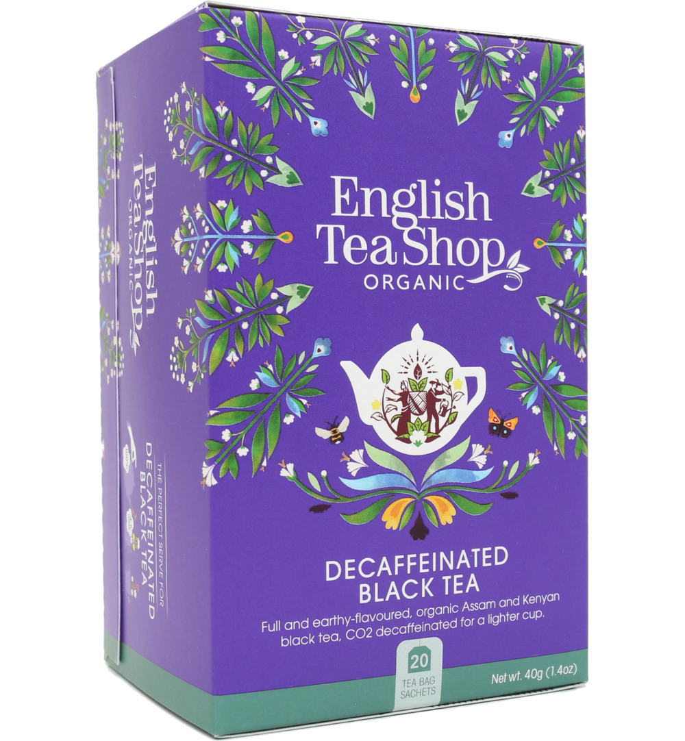English Tea Shop Decaffeinated breakfast bio (20 zakjes)