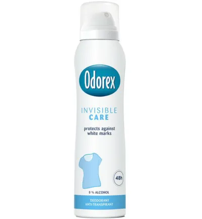 Odorex Body heat responsive spray invisible care (150 ml)