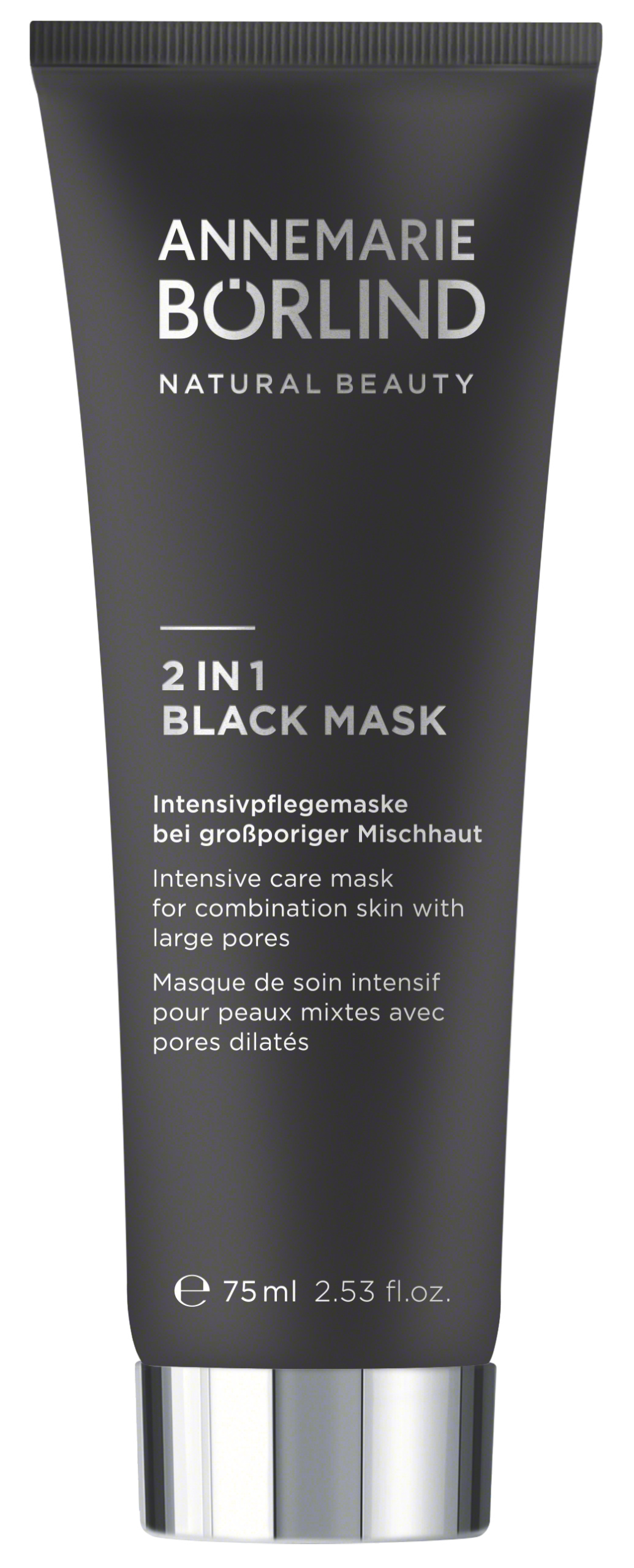 ANNEMARIE BÖRLIND Masker skin & pore black 2-in-1 (75 ml)