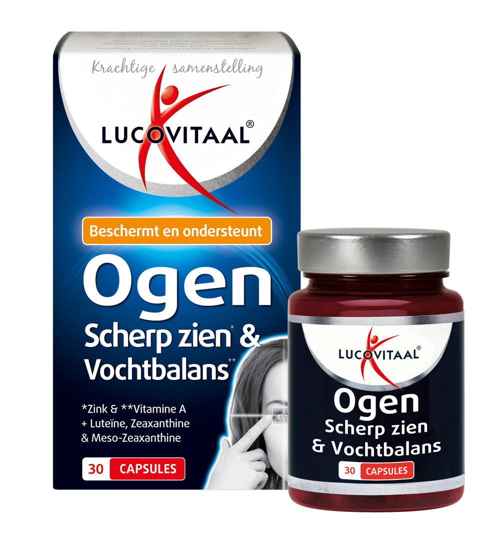 Lucovitaal Ogen Scherp Zien & Vochtbalans (30 capsules) - image 3