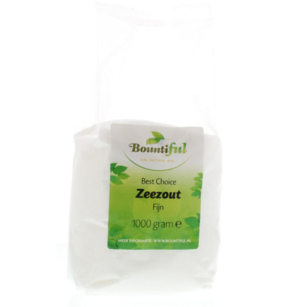 Bountiful Zeezout Fijn (1000 gr)