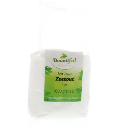 Bountiful Zeezout Fijn (1000 gr)
