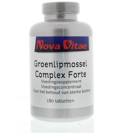 Nova Vitaegroenlipmossel complex forte (180 tabletten)
