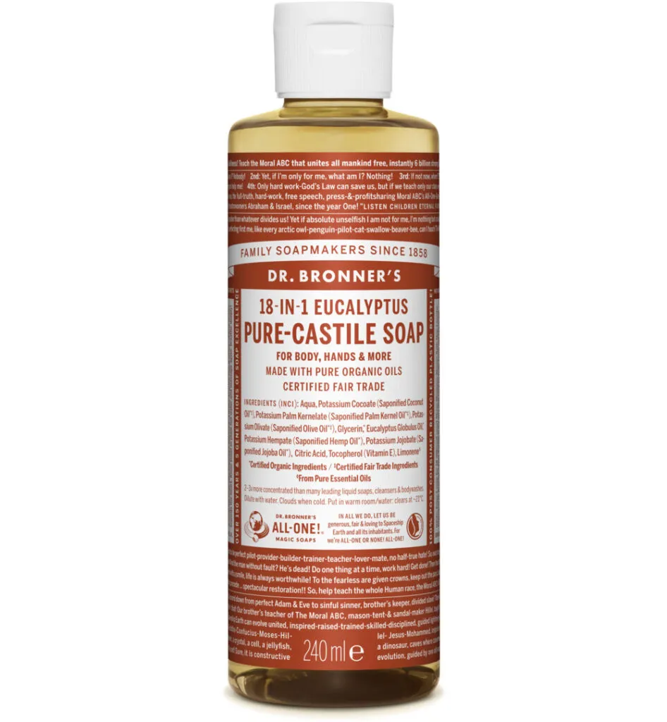 Dr. Bronner's Liquid soap eucalyptus (240 ml)