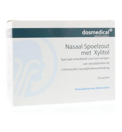 Dos Medical Nasaal spoelzout 6.5 g xylitol (30 stuks)