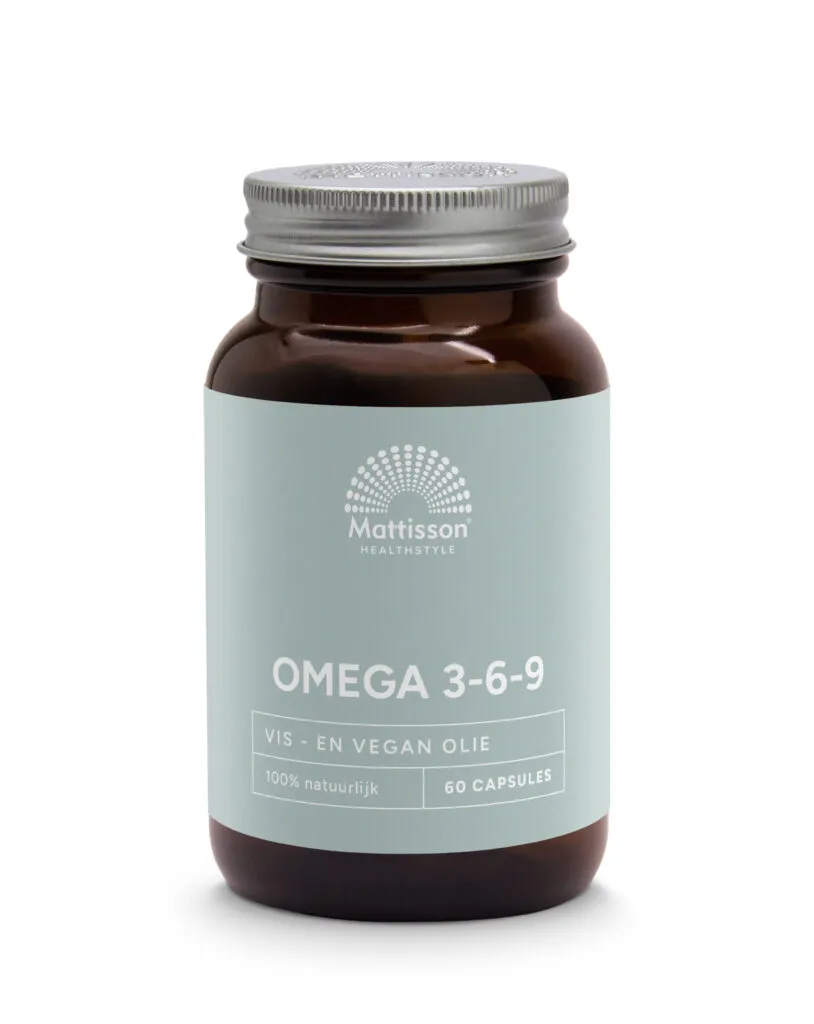 Mattisson Omega 3 6 9 Vis Teunisbloem Lijnzaad (60 capsules)