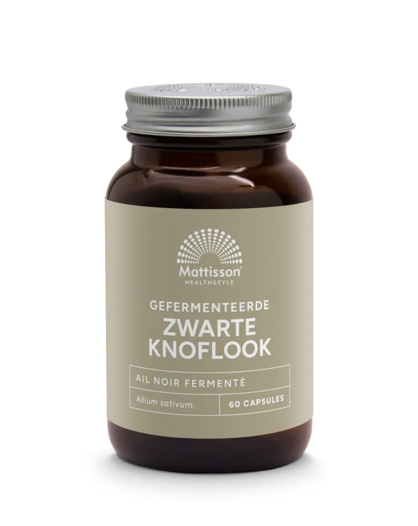 Mattisson Zwarte Knoflook Extract Gefermenteerd Abg10 (60 capsules)