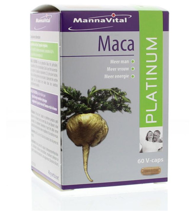 Mannavital Maca platinum (60 vega capsules)