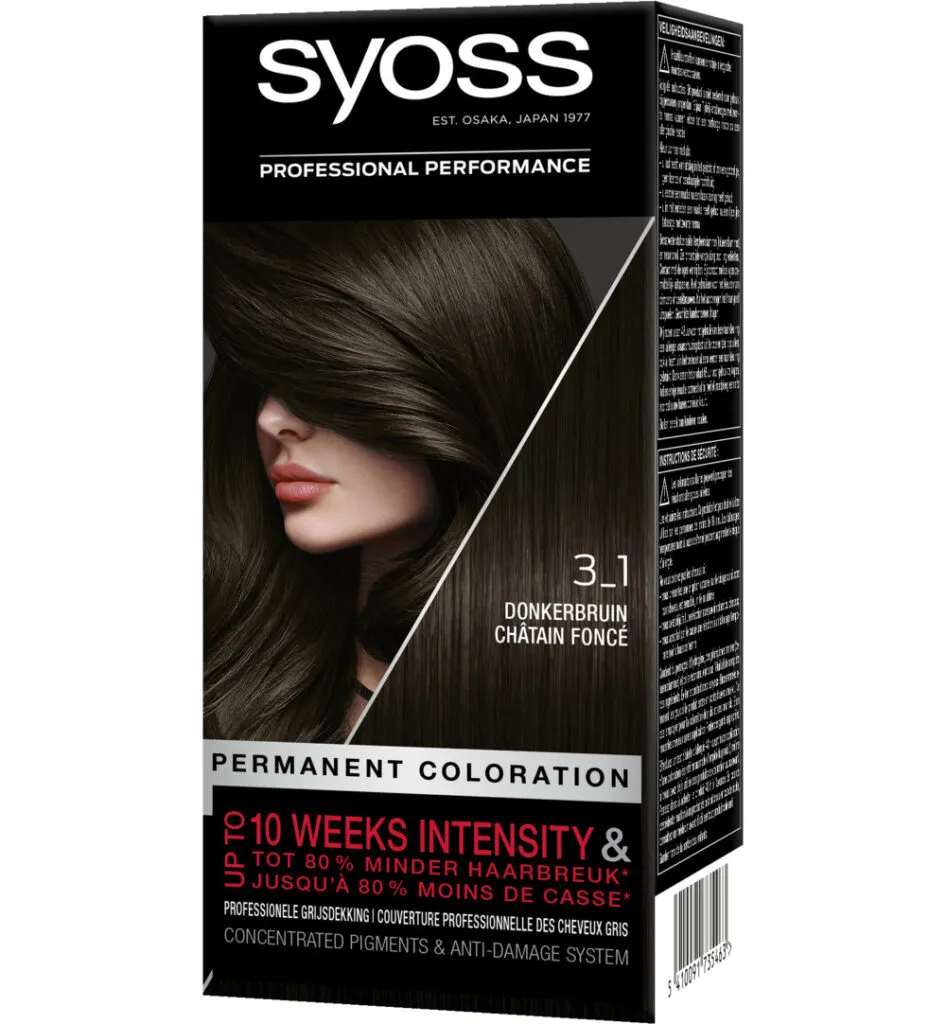 Syoss Color baseline 3-1 donkerbruin (1 set)