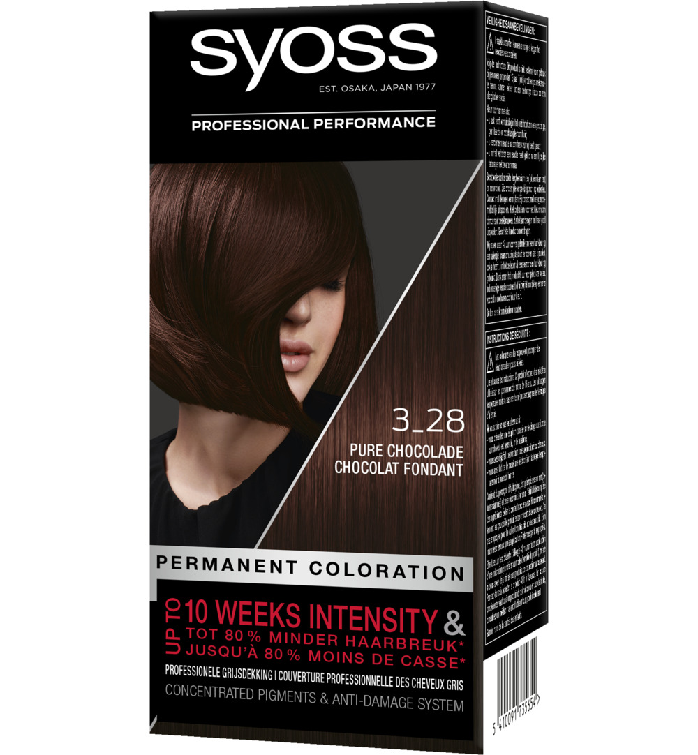 Syoss Color baseline 3-28 pure choco (1 set)