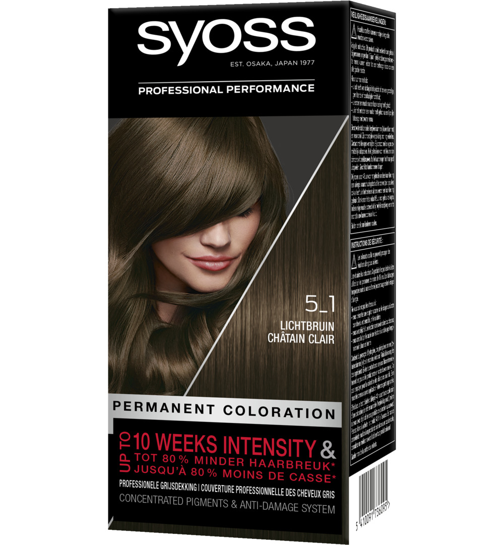 Syoss Color baseline 5-1000mlichtbruin (1 set)