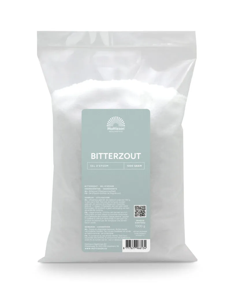 Mattisson Bitterzout Epsom Zout Magnesiumsulfaat (1000 gr)