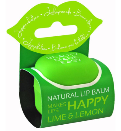 Beauty Made Easy Lipbalm lime & lemon (7 gr)
