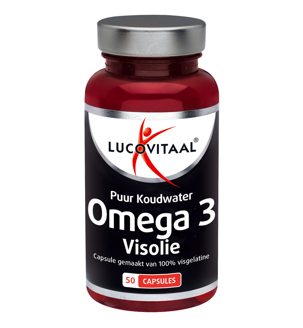 Lucovitaal Puur Omega 3 Koudwater Visolie (50 capsules)