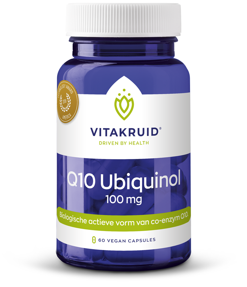 Vitakruid Co-Enzym Q10 Ubiquinol Actieve Vorm Kaneka® 100 Mg (60 vega capsules)